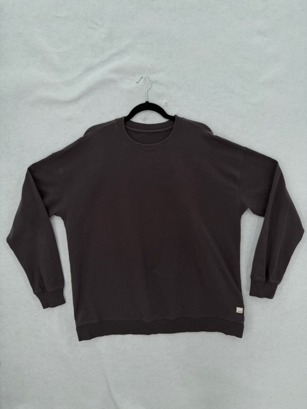 Vuori Women’s Laguna‎ Oversized Crew Sweatshirt Size XL Quartz VW262
